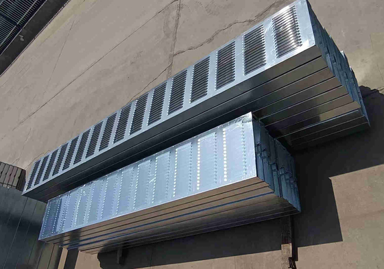 kaufen Aluminiumplatten-Gremiums-Glaswolle-Brett füllte Landstraßen-Geräusch-Sperren-Jalousien-Art online manufacture