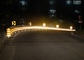 Single Double Small Highway Roller Barriers Yellow
