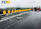 PU EVA Reflective Tape Highway Guardrail With Galvanized Highway Crash Barrier