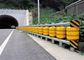 Road Protection Highway Polyurethane Roller Barrier Anti Corrosion