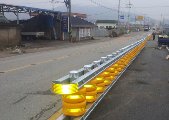 Verkehrssicherheits-Eva Buckets Rolling Anti Crash-Leitschienen-Bodenverdichter-Sperre