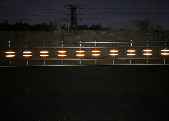 Straßenverkehrssicherheit Rolling Barrier EVA Verkehrsroller Barrier Korrosionsschutz