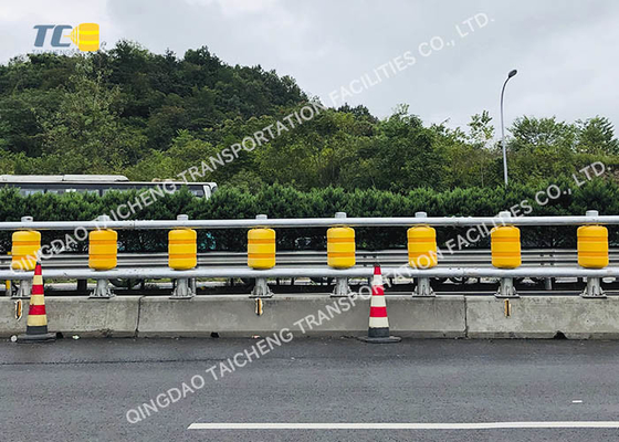 Good price Verkehrs-Plastikwendeltreppe-Leitschienen-Rollen-Schutzeinrichtung biegsam Online